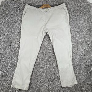 CRAGHOPPERS Insect Shield Pants Size XXL/14 Beige Nation Geographic Clara II